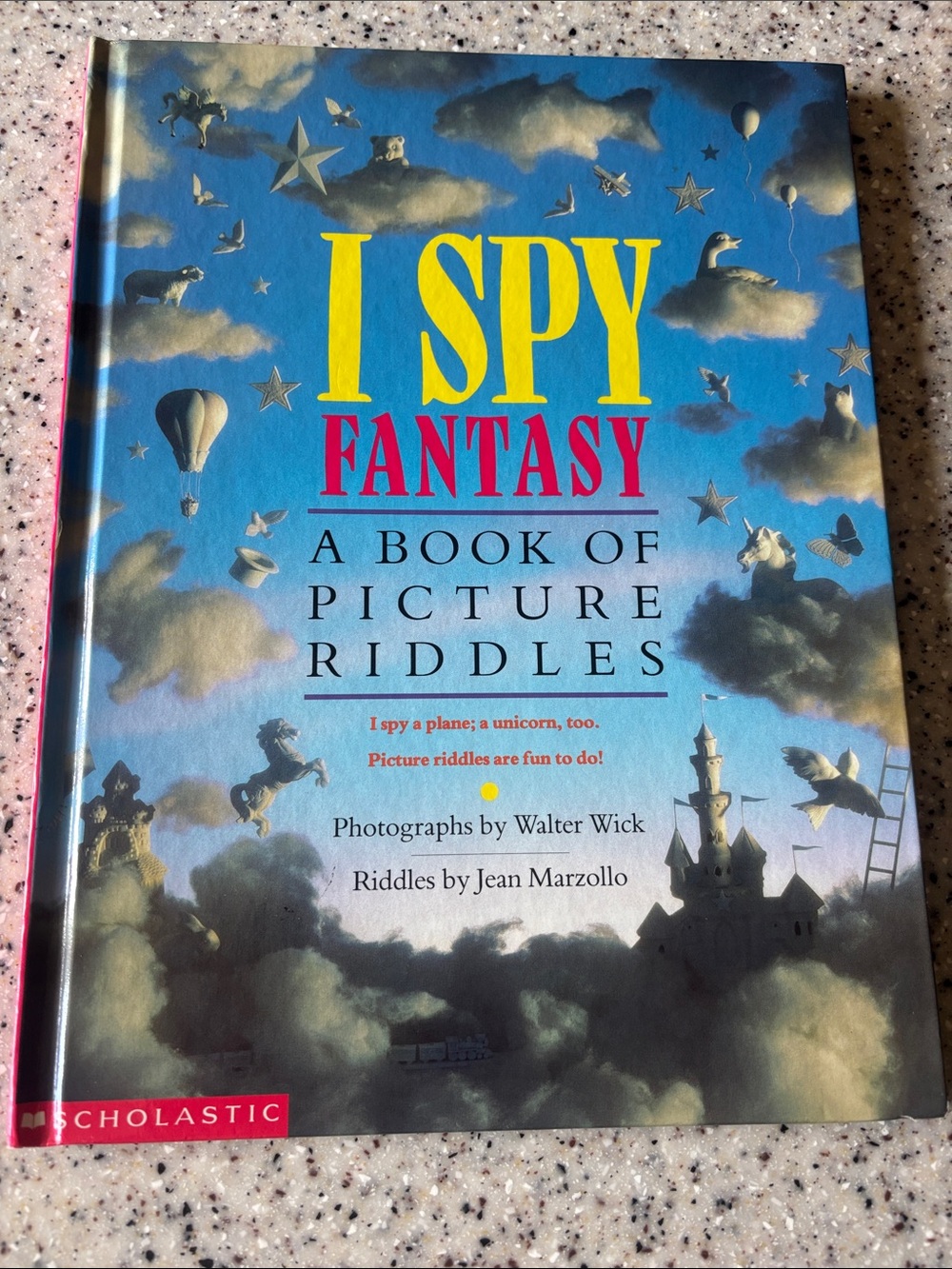VINTAGE I SPY Fantasy Book